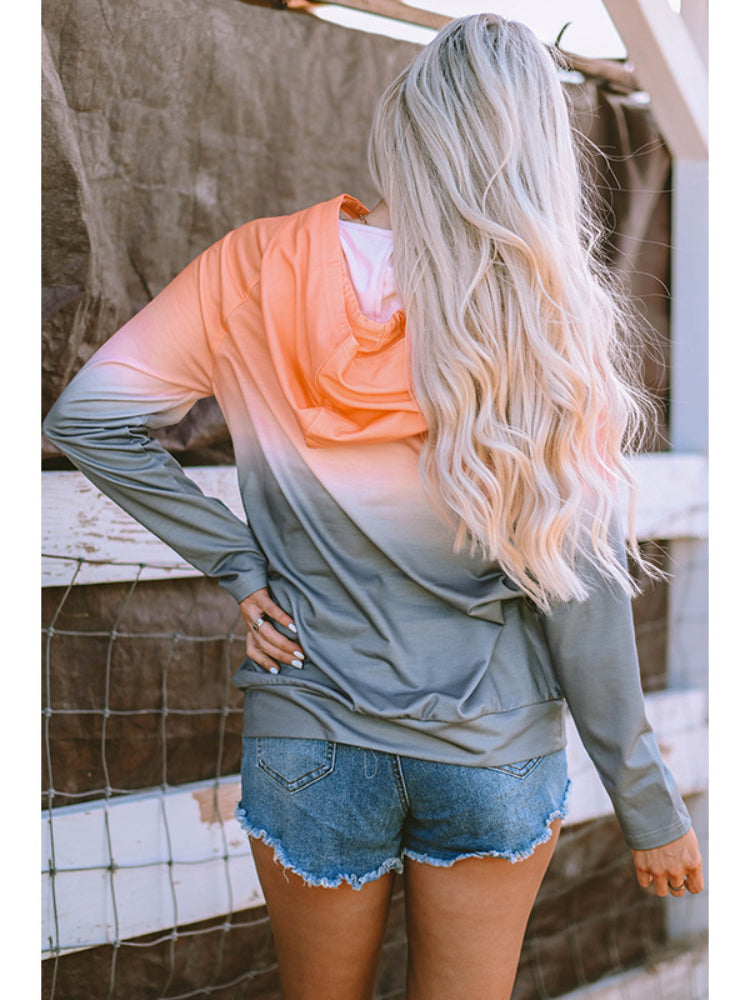 Women's Chasing Sunsets Gradient Hooded Sweatshirt