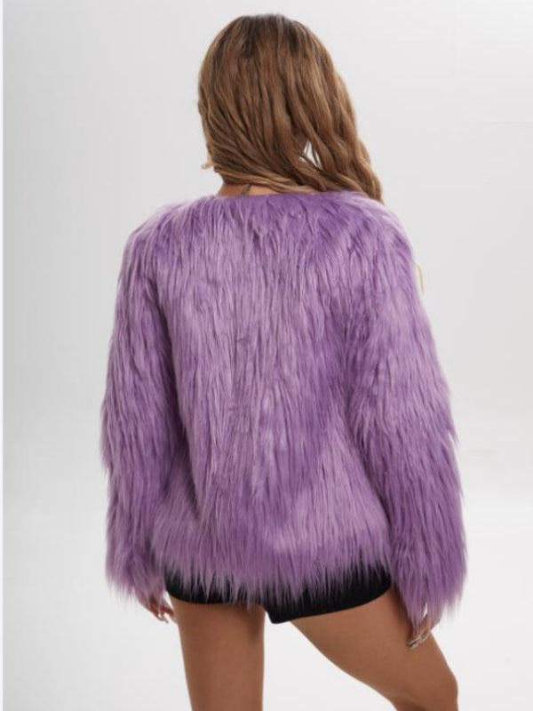 Women's Faux fur Short Jacket