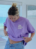 Womens The Beach Club Hello Sunshine Shirts