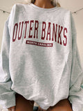 Ladies Outer Banks North Carolina Crewneck Sweatshirts