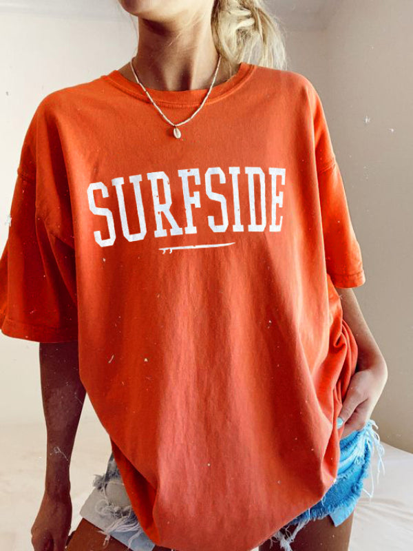 Womens Surfside Preppy Beach Shirt
