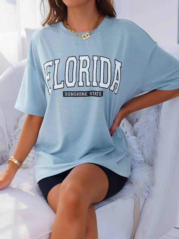Preppy Ladies Florida Sunshine State Shirts