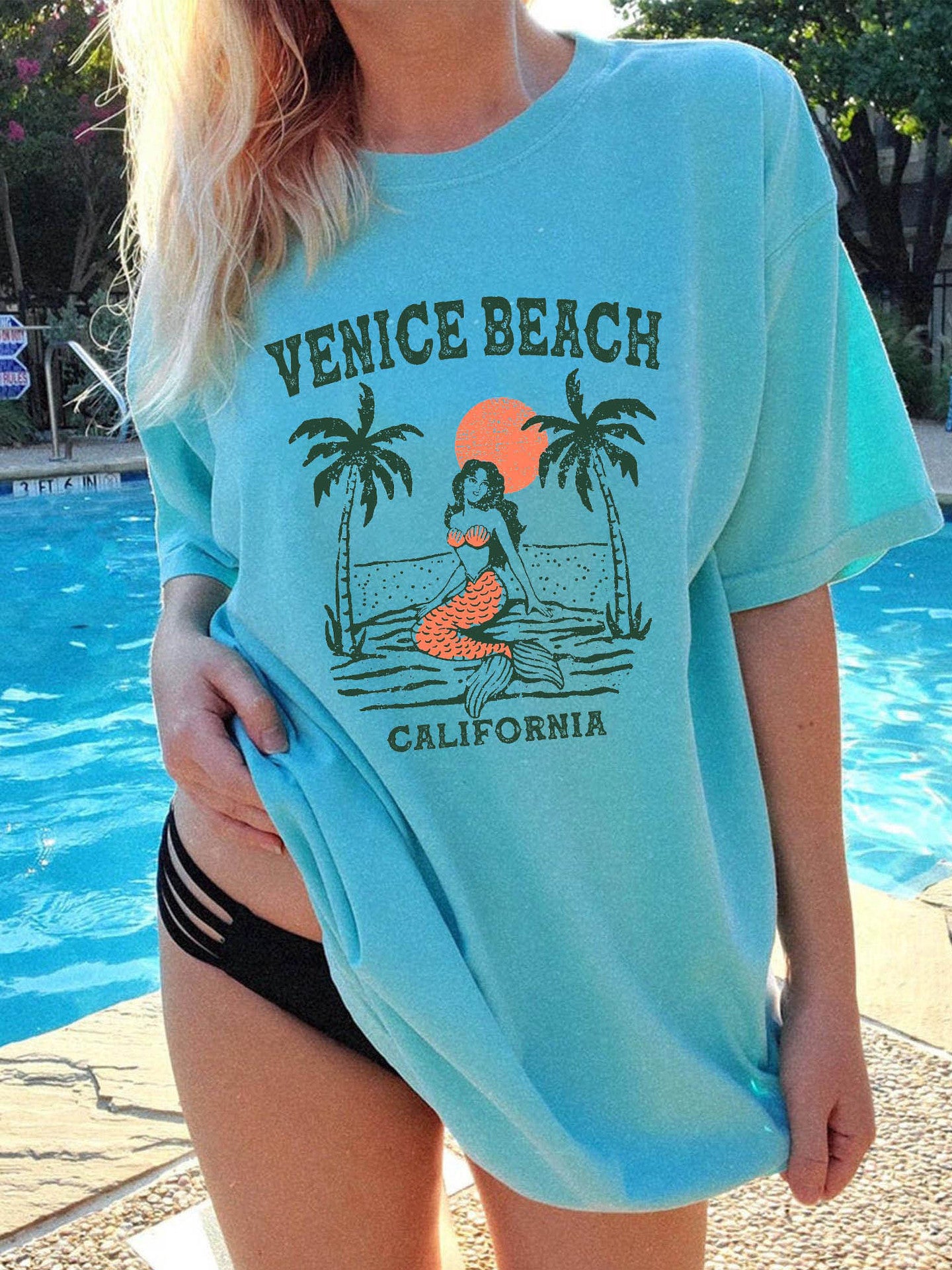 Womens Venice Beach California Beach Shirts