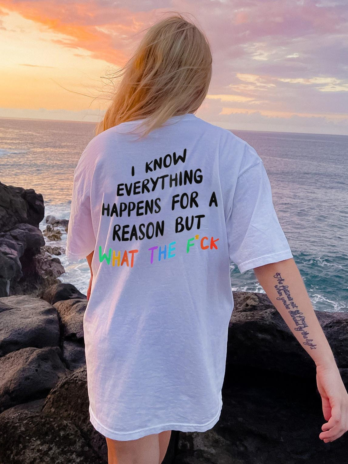 Ladies I Know Everything Happens For A Reason But What The F'ck Shirts